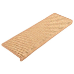 vidaXL isekleepuv trepivaip, 15 tk, 65 x 25 cm, oranž