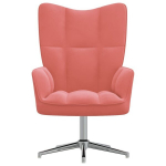 vidaXL puhketool, roosa, samet