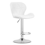 Baaritool West, 46x48,5x90 cm, valge