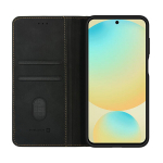 Evelatus Samsung Galaxy S24 FE telefoni raamat&uuml;mbris, must