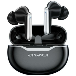Awei T50 TWS Bluetooth K&otilde;rvaklapid Mikrofoniga + Laadimisjaam - Mustad