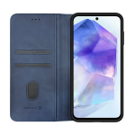 Evelatus Samsung Galaxy A55 telefoni raamat&uuml;mbris Tumesinine