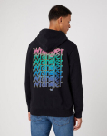 Meeste mitte-stretch dressipluus, Wrangler GRAPHIC HOODIE