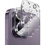iPhone 15 PRO - iPhone 15 PRO MAX Kaamera Kaitse [2 tk] Karastatud Klaas Tagakaamera Kaitsva Film Phonillico&reg;