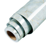 Isekleepuv foolium, mis imiteerib marmorit Veekindel 40 x 300 cm Roheline