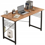 Kooli arvuti laud rustikaalne pruun konksudega Loft industrial