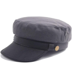 Unisex Baker Boy Newsboy Berete m&uuml;ts koos s&otilde;jav&auml;e kadettidega m&uuml;tsiga, Grey