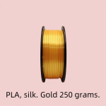PLA materjal 3D printeritele,  PLA, Silk Golden, 250G