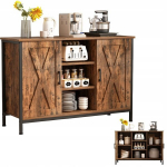 Riidekapp koos avatud riiulitega kapp vintage k&ouml;&ouml;k p&ouml;&ouml;ning elutuba