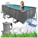 SUUR AEDRAAMIGA BASSEIN Select Pools 400x207x122cm REDELI JA PUMBAGA