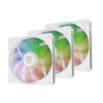 Natec Fan Genesis OXAL 120 ARGB 3-PACK valge