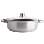 FABIO ROOSTEVABAST TERASEST POT 3,5L.24CM KLAASKAANEGA