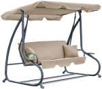 Laiendatav kiik Funfit Garden Relax Plus, liivakarva