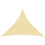 vidaXL p&auml;ikesepuri 160 g/m&sup2;, beež, 4 x 4 x 4 m, HDPE