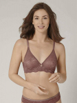 Pitsist pehme tugikaartega rinnahoidja Triumph Amourette Charm W, roosa