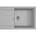 Tectonite valamu Franke, Sirius S2D 611-78 XL koos pistikuklapiga, Urban Grey