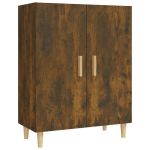 Puhvetkapp vidaXL, suitsutatud tamm, 70 x 34 x 90 cm, tehispuit