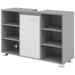 Vannitoakapp 30x90x60 cm Hall-Valge puit