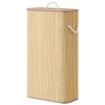 Pesukorv 40x22x70 cm looduslik bambus