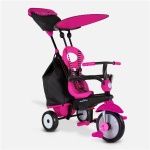 Mitmeotstarbeline l&uuml;katav kolmerattaline SmarTrike Vanilla Plus 4-in-1, roosa