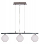 Candelluxi rippvalgusti Raisa 33-01382, kroom/valge