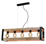 Candellux rippvalgusti Varna, pruun/must