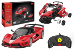Kaugjuhtimisega Ferrari FXXK EVO mudel, punane (1:18, 88 tk.)