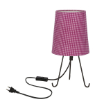 Candellux laualamp Smally, must/lilla