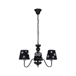 Candellux rippvalgusti Batley, must