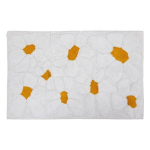 Atmosphera laste vaip Daisy, 60x90 cm, valge/kollane