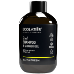 &Scaron;ampoon ja du&scaron;igeel 2-&uuml;hes Ecolatier Extra Fresh, 400 ml