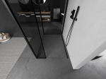 Mexen Kioto du&scaron;isein Walk-in 100 x 70 x 30 cm, must raam, must - 800-100-070-221-70-70-030