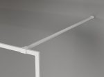 Mexen Kioto-F du&scaron;inurk Walk-in raamiga 75 x 202 cm, l&auml;bipaistev 8 mm, valge - 800-075-104-20-00
