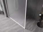 Mexen Kioto-XF Walk-in du&scaron;isein raamiga 150 x 202 cm, matt 10 mm, valge - 800-150-104-20-30-X