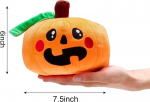 Pl&uuml;&uuml;&scaron;ist Halloweeni m&auml;nguasjad maskotid komplekt 3 tk mitmev&auml;rvilised &mdash; halloween kaunistused, kingitus lapsele, pehmed kaisuloomad, lastetoa sisustus, laste m&auml;nguasjad, s&uuml;gisesed aksessuaarid, kaisuloomad v&auml;ikelastele