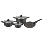Klausberg KB-7962 potikomplekt, must, 7-osaline