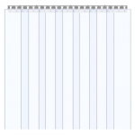 Ribakardin, PVC uksekardin, 106.7x213.4 cm, l&auml;bipaistev, plast