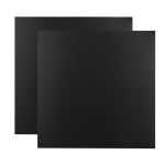 Alumiiniumplaadid 300x300mm, paksus 1mm, must (2 tk.)
