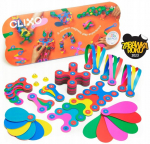 Clixo 60-osalised magnetilised 3d ehitusklotsid lastele
