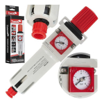 Tvardy &Otilde;huregulaator MODEL T20022, 0-12 bar, 0-16 bar, 1400 l/min, 1/4", NBR tihendid, 5 &micro;m filter