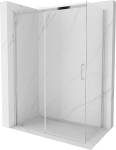 Mexen Omega l&uuml;kand du&scaron;inurk 140 x 70 cm, l&auml;bipaistev, kroom - 825-140-070-01-00