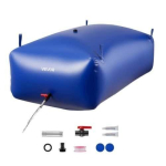 Pehme PVC-veepaak, 1000 l (sinine)