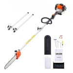 Bensiinimootoriga oksasaag VEVOR 2500, 25 cc, 30,5 cm juhtplaat, 2,12-3,62 m