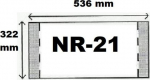 Atlas kate reguleeritav nr 21 (25tk) Narnia