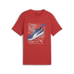 PUMA poiste vabaaja T-s&auml;rk PUMA GRAPHICS Tee IV B Red Fire - 68666115, punane