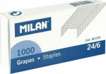 Metallklambrid 24/6 1000tk Milan