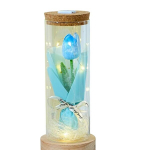 Liigou LED-valgusti, kunsttulp klaasvaasis