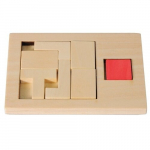 Pusle Fridolin "Extra Piece", T-ruut 2, puidust