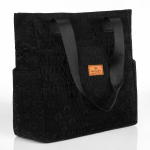 Kerge naiste shopper-kott Rovicky, must