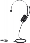 Mono juhtmega peakomplekt - Yealink - UH35 - USB-C/A - M&uuml;rasummutus - Teams-sertifikaadiga